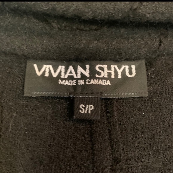 Vivian Shyu Women's Long Sleeve Blazer Jacket by Toronto Base Designer Size: S/P - Picture 5 of 8